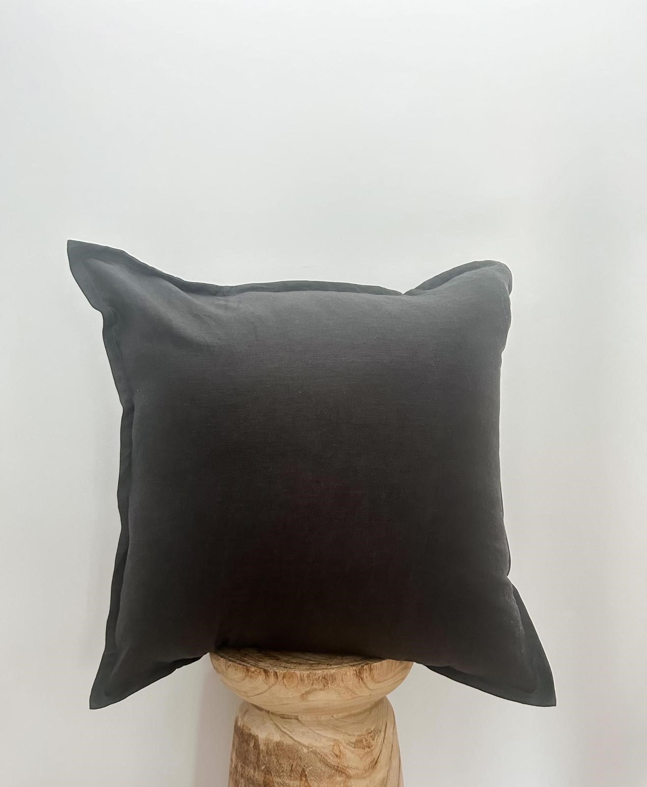 Black euro outlet pillow