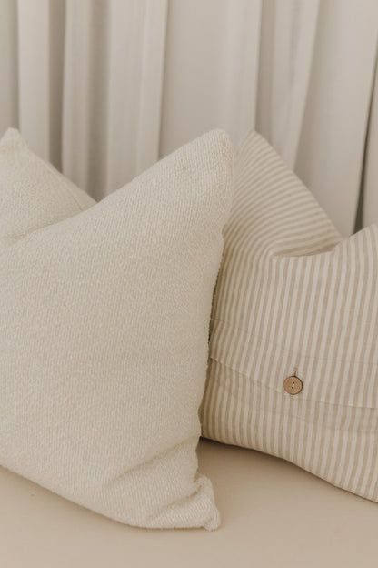 Boucle Cushion Cover - Cream