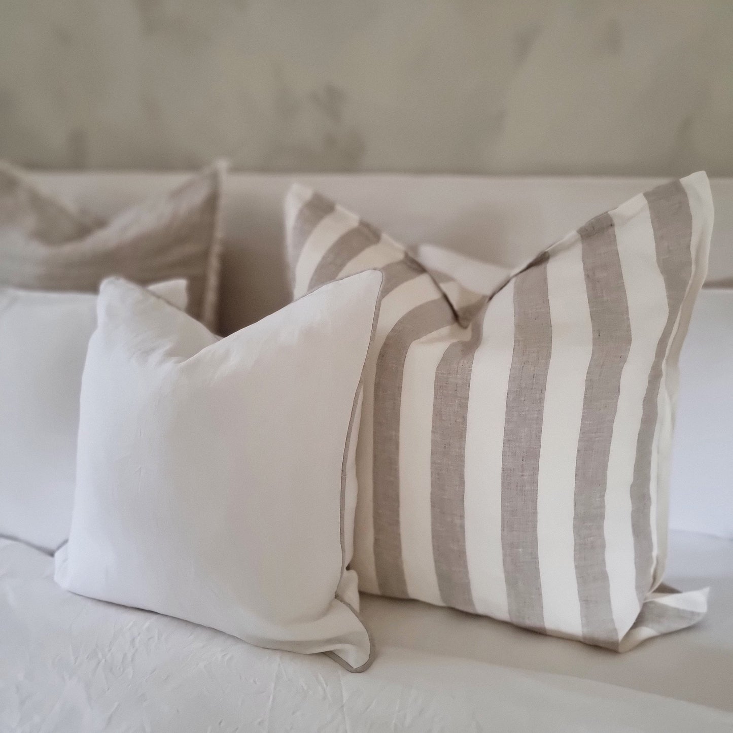 Linen euro outlet pillow covers