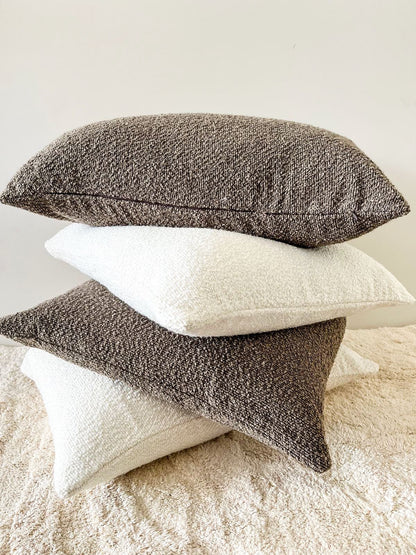 Boucle Cushion Cover - Khaki